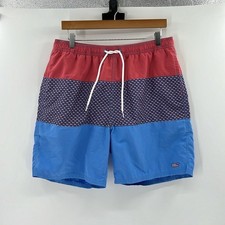 Vineyard Vines Men's Swim Trunks - Patriotic Whale Design - Large
