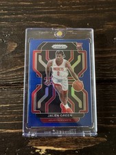 2021-22 Panini Prizm - Jalen Green #306 Blue Prizm /199 (RC)