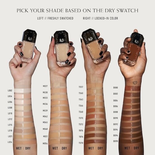 Kvd Beauty Good Apple Serum Foundation Medium Non Comedogenic 1 Oz - Picture 3 of 4