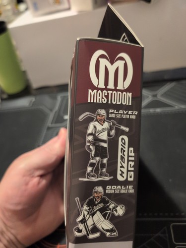 Maston Hybrid Portero/Jugador Agarre Sickmitts Nuevo En Caja Hockey - Imagen 2 de 7