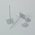 50pcs Insulation Board Fixing Nails 68 mm (2.68") with 24 mm (0.94") Base & Wash
