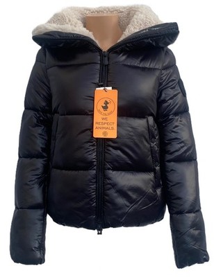 Save The Duck Women's Insulated Moma Jacket BLACK, Size: XL