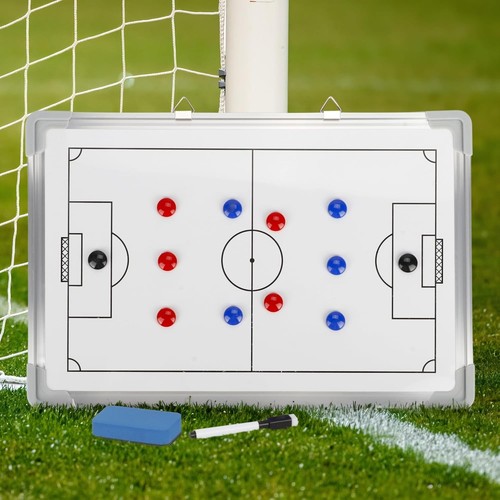 Magnetisches Fußball Coaching Board, doppelseitiges Whiteboard mit Marker - Bild 8 von 9
