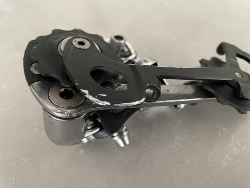 Shimano Dura-Ace 7800 GS Rear Derailleur 10 Speed Long Cage Rare Touring Lugged - Bild 9 von 9