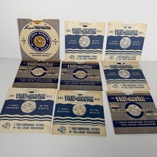 Vintage Sawyer's View-Master Reels Lot of 9 w/Sleeves New York City