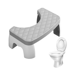 Pp Squatting Poop Foot Stool for Bathroom Toilet Step Adults Stools