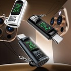 Smart USB C Adapter 2er Pack 240W mit LED für Strom- und Spannungsanzeige