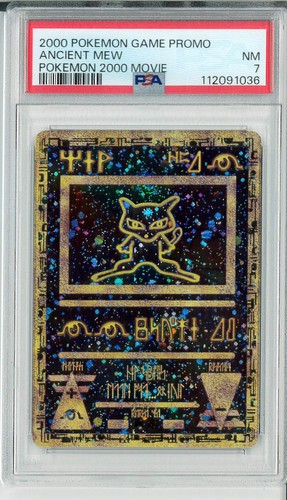 PSA 7 Ancient Mew - Promo Graded Pokemon