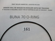 161 O-ring 5-1/2" ID x 5-11/16" OD x 3/32" thick. Buna 70.  Quan 1.