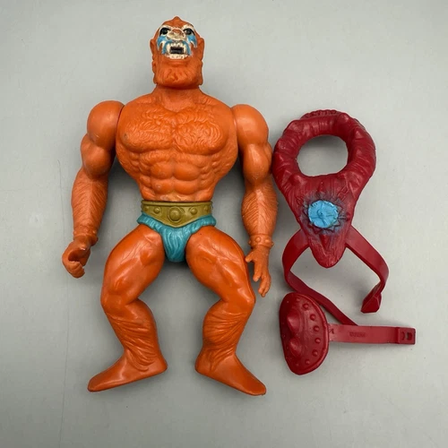 Beast Man Vintage He-Man Figure MOTU 1981 Masters of the Universe - Incomplete