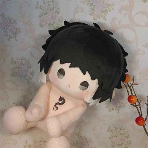 Bungo Stray Dogs Ryunosuke Akutagawa 40cm Plush Doll Sitting Pose Stuffed Toy - Picture 2 of 12