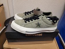 Converse One Star Ox Dark Stucco Trainers Size UK 3.5