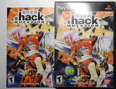 Sony Playstation 2 PS2,Dot Hack Mutation: Part 2,NTSC,new/sealed R1-F1