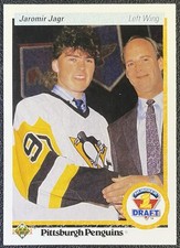 1990-91 Upper Deck Jaromir Jagr RC #356