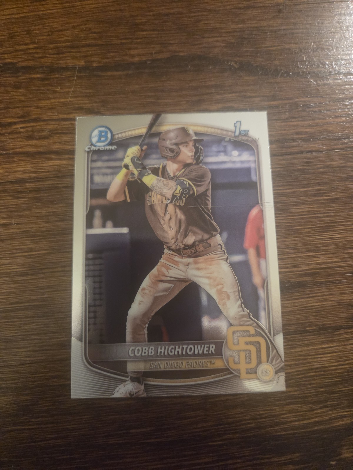 2025 Bowman #BCP-104 Cobb Hightower 1st Chrome Prospects
