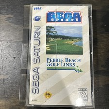 Pebble Beach Golf Links (Sega Saturn, 1995) Complete