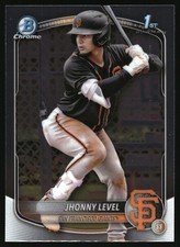 2025 Bowman #BCP-147 Jhonny Level Chrome Prospects