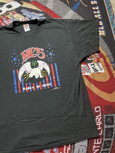 Vintage MC5 Babes In Arms Shirt ROIR Licensed 1999 2XL 24x30 FOTL Album Cover - Bild 5 von 9
