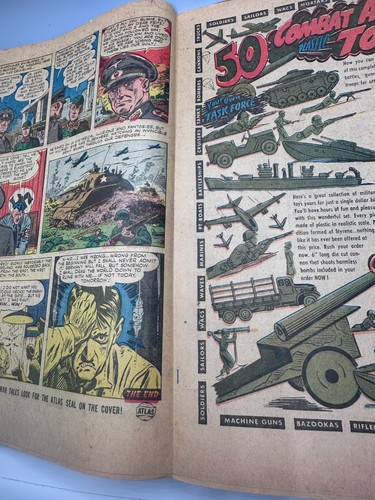 Battle #17 (Atlas, 2/1953) Pre-Code War — Last Command of Colonel Fong - Picture 12 of 14