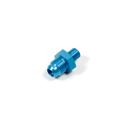 Walbro Inline Fuel Pump Fitting M10 x 1 to 6 AN Male Walbro Inline Fuel Pump Fitting M10 x 1 to 6 AN Male