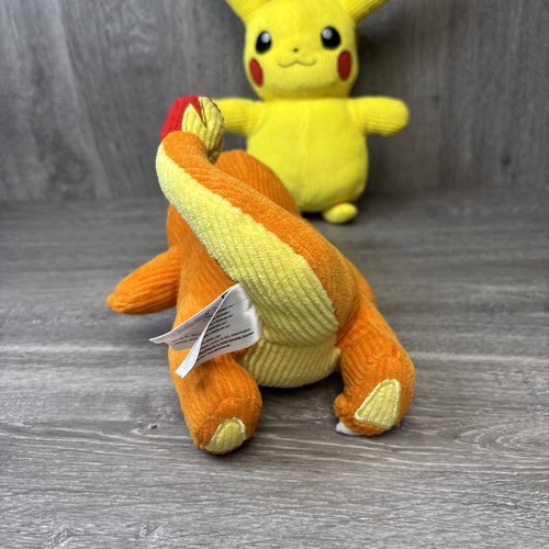 Pokemon Charmander Bulbasaur Pikachu 9 Zoll Cord Plüsch Set - Nintendo 2022 Neu - Bild 11 von 17