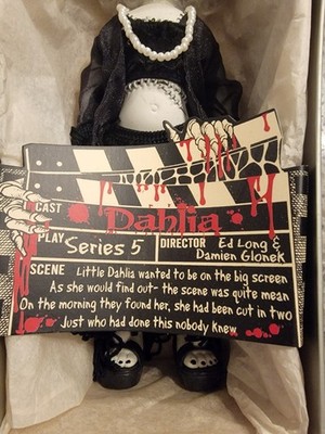 Mezco Living Dead Dolls Series 5 Black White Variant Dahlia | eBay
