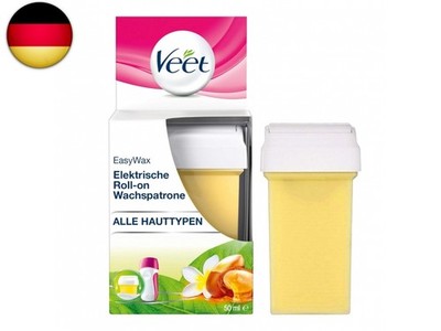 Veet EasyWax Nachfüll-Patrone für elektrisches Roll-on Warmwachsgerät - Wa