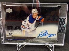 2024-25 Upper Deck Clear Cut Phil Kemp Rookie Auto CC-PK Edmonton Oilers