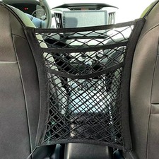 Pincuttee 3-Layer Car Mesh Organizer 1 Pack,Seat Back Net Bag Organizer,Seat ...