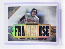 ADLEY RUTSCHMAN 2024 TOPPS TRIPLE THREADS GAME-USED PATCH ORIOLES /36 Q1739