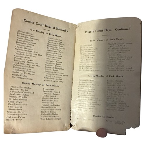 Cuaderno de bolsillo Norris Brock Co Live Stock Commission Cincinnati Ohio 1922 - Imagen 5 de 8