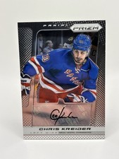 2013 Prizm Hockey Chris Kreider Auto #A-CK New York Rangers Anaheim Ducks BC