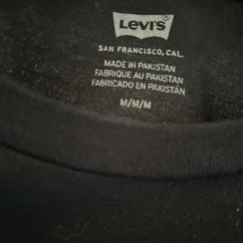 Levi’s Bear Graphic Splatter TShirt Herren Größe M schwarz - Bild 3 von 3