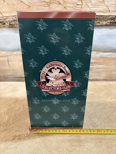Anheuser Busch Members Only “ A Celebration Of Achievements” Stein CB15 2000 Box - Picture 13 of 13