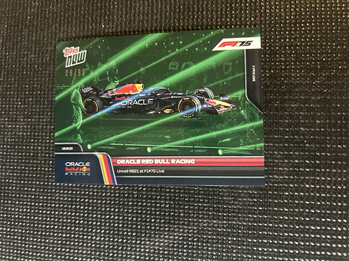 その他 PSA10 Topps now F1 #38 /25 RedBull 2025 Oracle Red Bull Racing - 2025 Formula 1 Topps NOW - Card 2 Green