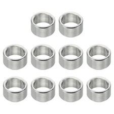 M6 Stainless Steel Spacers, 10Pcs Metal Spacer 6.1mm ID x 8mm OD x 4mm L