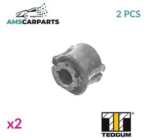 ANTI ÜBERROLLBÜGEL BUSH KIT VORNE INNER TED55353 TEDGUM 2PCS NEU OE QUALITÄT