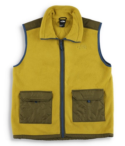 The North Face Herren Royal Arch Full Zip Fleece Weste Gold-Oliv-Blau-XL - Bild 5 von 8