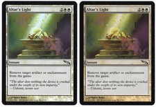Altar's Light x2 2x 2003 Mirrodin FOIL White Uncommon Instant MTG NM AZ1
