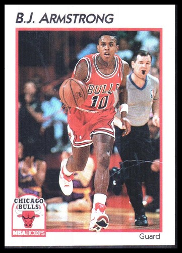1991-92 Hoops McDonald's #63 B.J. Armstrong - Picture 1 of 2