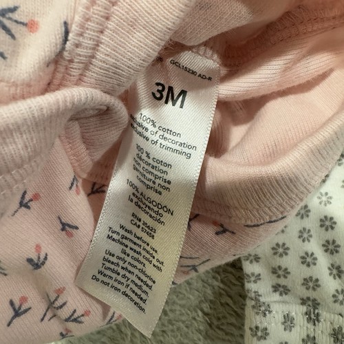 Just One You by Carters rosa Baby Mädchen riesiges Paket 3M 9 Teile Hoodie 0-3M 3-6M - Bild 17 von 19