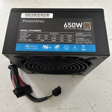PowerSpec PS650BSM 650W 80+ Bronze ATX 12V Power Supply MISSING SATA/IDE/FD plug