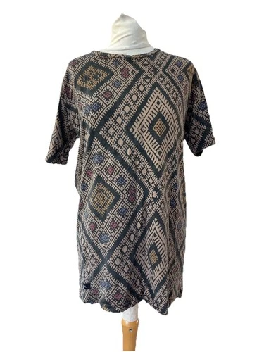 Son of Wild T-shirt Size L Brown Mix Cotton Crew Neck Men’s
