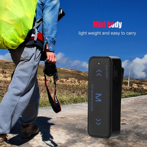 2x Mini Walkie Talkie Business Intercom 2 Way Radio With 1‑3km Communication FY - Zdjęcie 6 z 11
