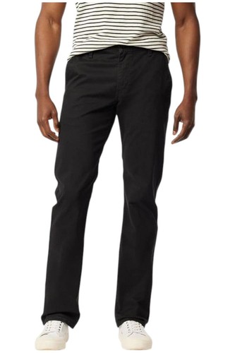Signature by Levi Strauss & Co. Gold Herren Straight Chino Hose Schwarz