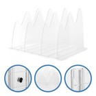  Regalteiler für Schrank, transparenter Schrank-Regalteiler für Holzregale,