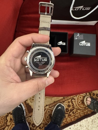 OROLOGIO Cronografo UOMO REFERENZA 18557 Mi È Stato Fatto Doppio Regalo Lotus - Foto 4 di 6