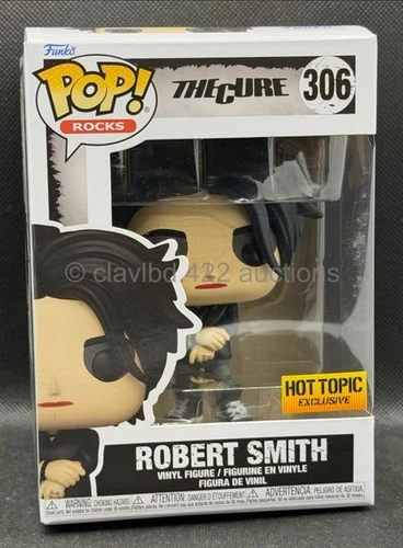 Funko POP!  The Cure: Robert Smith - Hot Topic Excl 306 Rocks vinyl figure