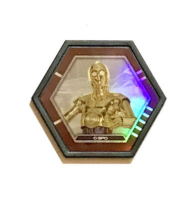 Topps Star Wars Galactic Connexions C-3PO Uncommon Black FOIL Parallel Series 2