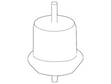 Genuine GM Engine Front Mount 25840452